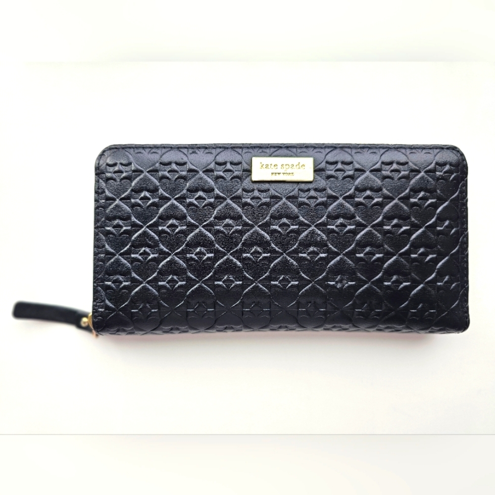 Kate Spade Black Continental Wallet